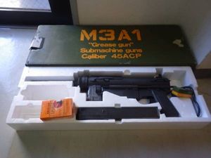 M3A1 グリースガン HW .45ACP ブローバック モデルガン 絶版（HUDSON 