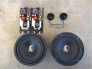 KICKER QSS65 セパレートスピーカー KICKER（キッカー）16cm2way