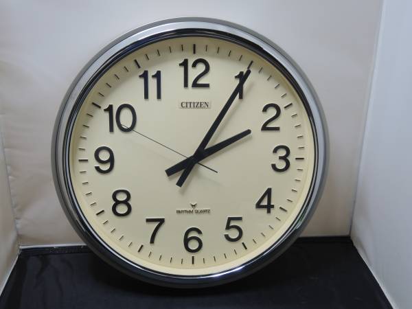 昭和レトロ　シチズン CITIZEN 水晶時計　リズムクォーツ 掛時計 動作確認済み】 シチズン CITIZEN 水晶時計 リズムクォーツ 掛時計