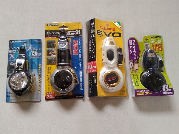  長期保管品 タジマ 墨つぼ 4個セット ピーライン エルライン tajima(大工道具一般)｜売買されたオークション情報、yahooの商品情報をアーカイブ公開 - オークファン 大工道具一般
