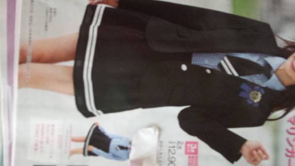 入学式卒業式スタイル、マリンガーリー♪１回着用美品スーツセットアップ靴もセットです！