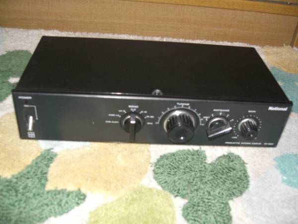 National RD-9830 プリセレクター BCL向け ナショナル松下電器クーガRD9830 プリセレクターアンテナカプラー BCL