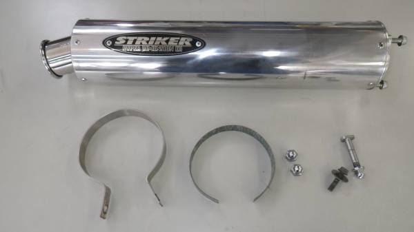STRIKER サイレンサー ZRX1100 純正マフラー用 STRIKER サイレンサー ZRX1100 純正マフラー用 zrx1100 マフラー