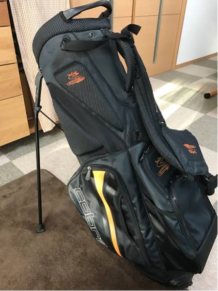 美品 KING COBRA キングコブラ キャディバッグ スタンド式 コブラ KING