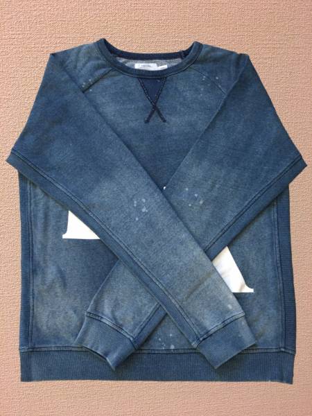 ロンハーマ RHC×TALLEY LAロゴ インディゴスウェット L　即完売