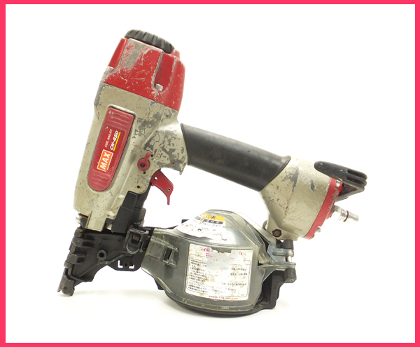 常圧コイルネイラ マックス マックス(MAX) エア釘打機 CN-450の製品 