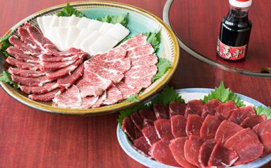 熊本名物馬刺しセット