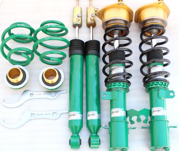ノート E11、マーチ K12、AK12、BK/12Y/K12 用コイルオーバー マーチ K12 AK12 BK12 YK12 ノート E11 TEIN SUPER COMPACT 車高調