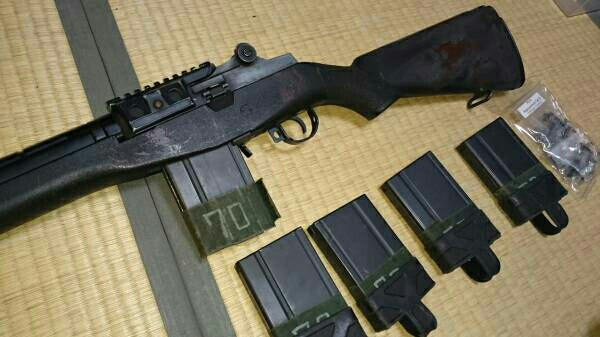 東京マルイ 電動ガン M14 カスタム ジャンク 修理品 m4 ak m14