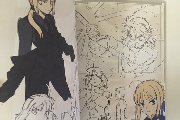 設定原画集Fate⁄Grand Fate マテリアル セイバー 設定資料 Character