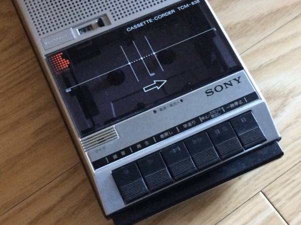 カセットコーダー ソニーSONY TCM-838動作確認済ラジカセカセット