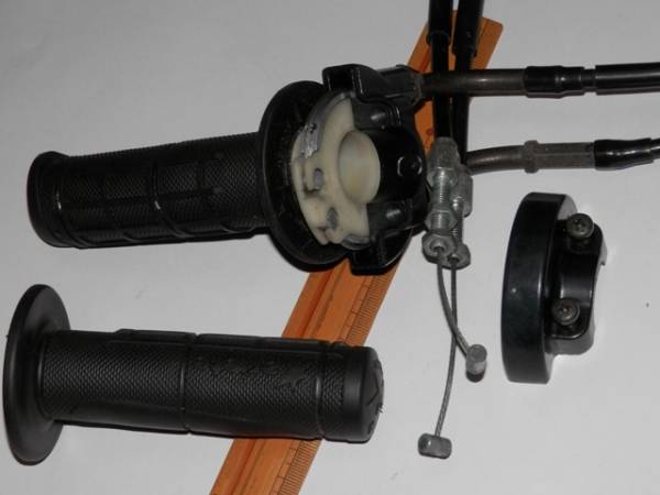 ★ ハイスロットル FCR41φ ２本ケーブル XR650R HRC ハイスロ