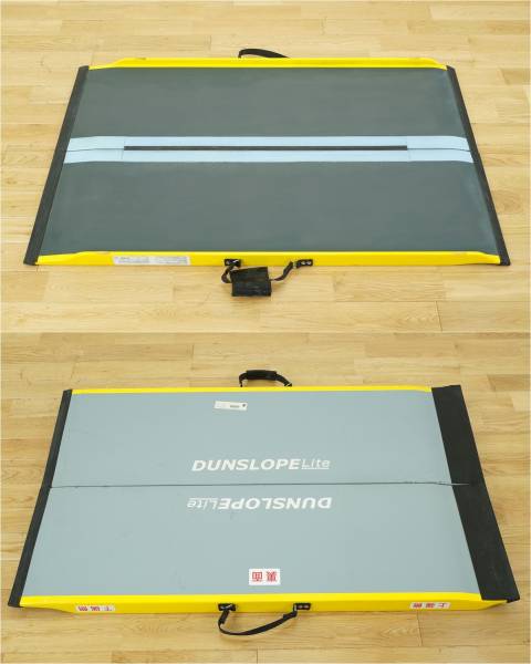 DUNSLOP ダンスロープライト R-125E 車いす用スロープ 125cm 楽天市場