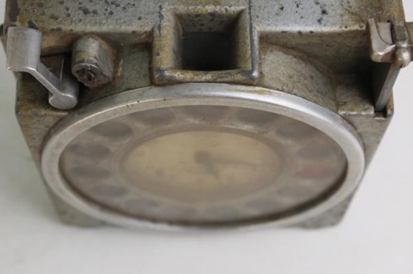 TB526希少 ゼンマイ式 置時計 JUNIOR◇鳩レース用/ピジョンタイマー