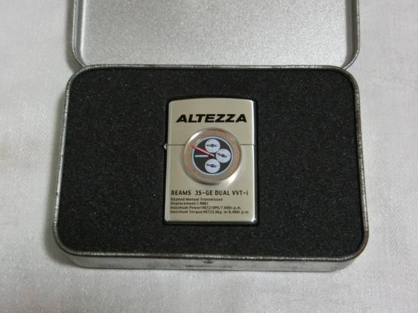 ジッポー TOYOTA ALTEZZA トヨタ　アルテッツァ　限定品 1999年製 未使用品
