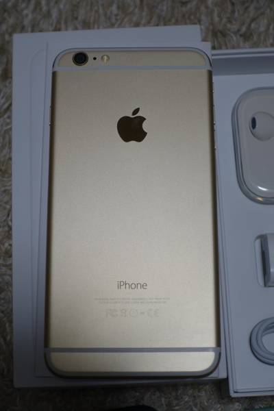 国内正規品 SIMフリー iPhone6 Plus 64GB ゴールド おまけ多数 iPhone6