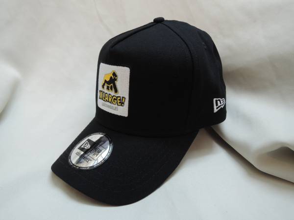 X-LARGE エクストララージ NEW ERA WALKING APE PATCHED SNAPBACK CAP 黒 ジャスティンビーバー