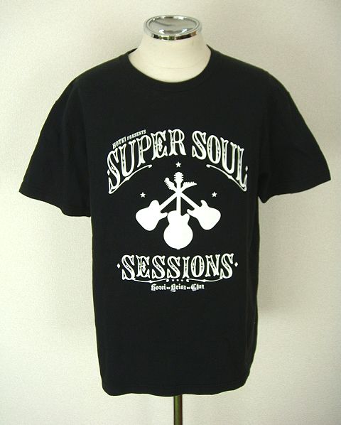 SUPER SOUL SESSIONS Tシャツ　未使用品 布袋寅泰 ブライアン・セッツァー Char SUPER SOUL SESSIONS ツアー