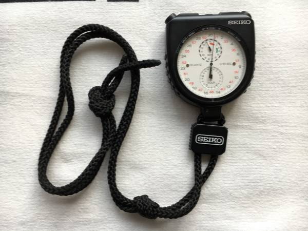 SEIKO セイコー ストップウォッチ 8A21-0010 起動確認済(セイコー