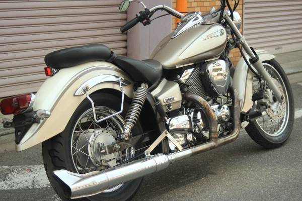 ドラッグスター250 VG02J ☆シャンパンゴールド☆フィッシュテール