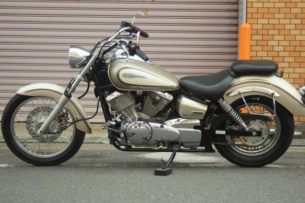 ドラッグスター250 VG02J ☆シャンパンゴールド☆フィッシュテール