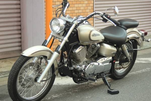ドラッグスター250 VG02J ☆シャンパンゴールド☆フィッシュテール