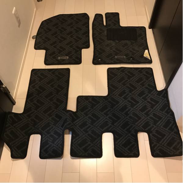 タント タントカスタム　純正フロアマット　L375S 　後期　黒系