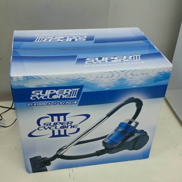 新品未使用】スーパーサイクロンⅢ 掃除機 DT-S1309N(サイクロンタイプ 