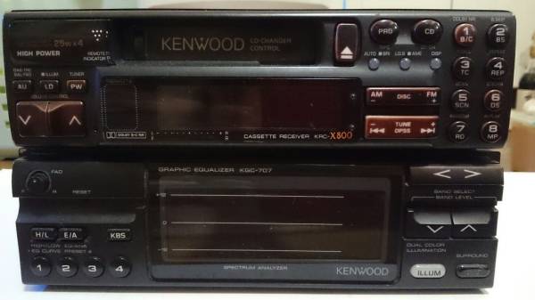 当時物！KENWOOD KRC-X800 KGC-707 ジャンク！ KENWOOD - KGC-700