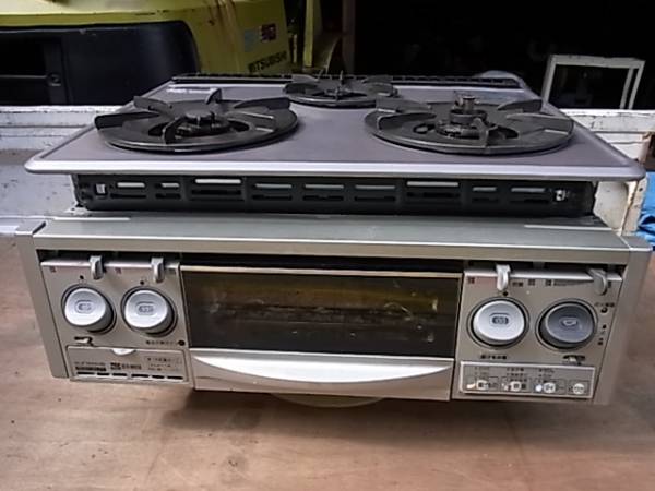 ビルトイン ガスコンロ サンウェーブ RBG-31J5FR-L 04年製 都市ガス用 