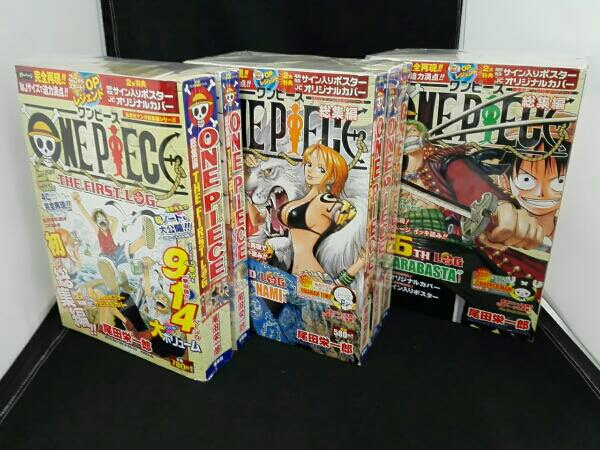 One Piece 総集編 1 17巻セット ワンピース 小田栄一郎 少年 売買されたオークション情報 Yahooの商品情報をアーカイブ公開 オークファン Aucfan Com
