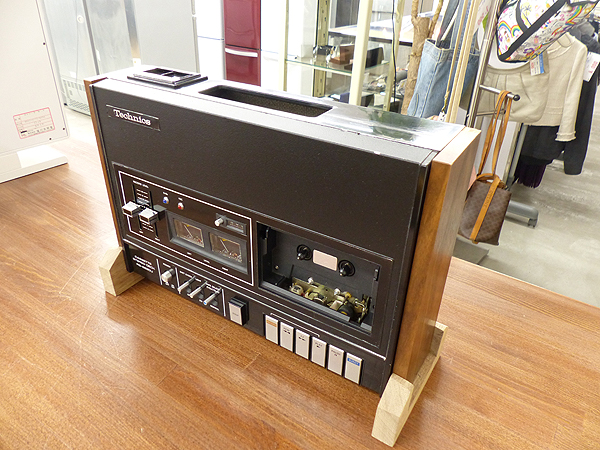 昭和レトロ Technics テクニクス カセットデッキ RS-262DU 音出しOK 70