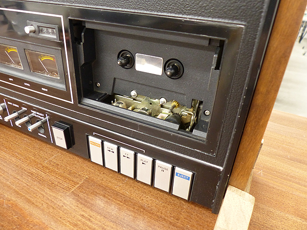 【GO-156】Technics テクニクス カセットデッキ RS-262DU 昭和レトロ Technics テクニクス カセットデッキ RS-262DU 音出しOK 70