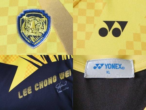 YONEX/ヨネックス バドミントンマレーシア代表 LEE Chong Wei シャツ
