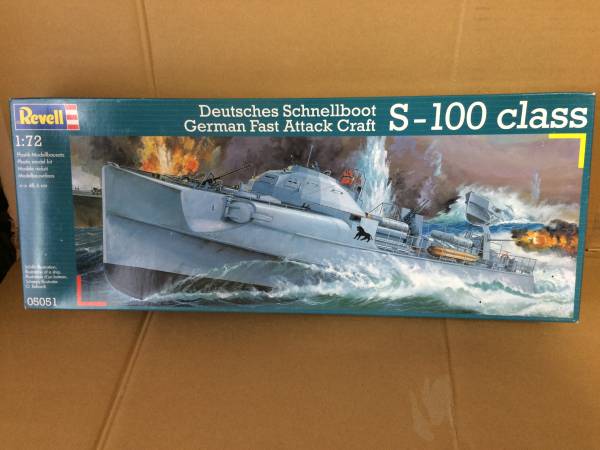レベル 1/72 ドイツ魚雷艇 S100 05051