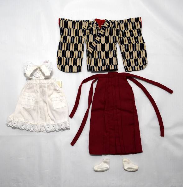 ★1/6 ドール服　大正浪漫　メイド服　 中古
