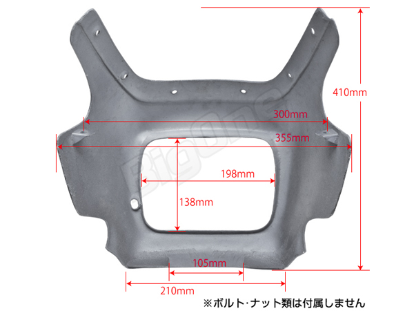 ZRX400 ZR400E ZRX400 BC-ZR400E ビキニ カウル 純正Type 黒