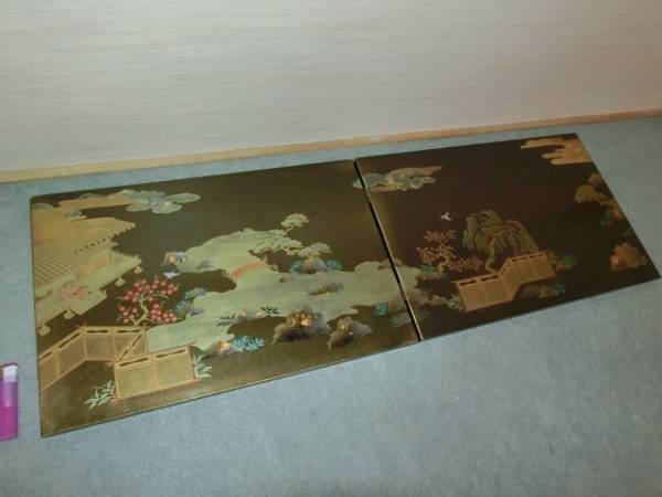 会津漆器 黒 ペンケース 初音（内別珍貼） | 文庫 | 伝統工芸品・和風