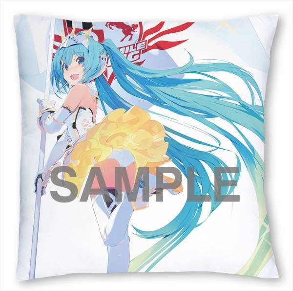 レーシングミク 初音ミク グッドスマイルレーシング仕様 クッションカバー 新品 ◇Gift 初音ミク レーシングver.2015 クッションカバー クッション