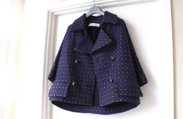 MARNIマルニ 着物スリーブ バージンウール ジャケット★すっごい可愛い!38