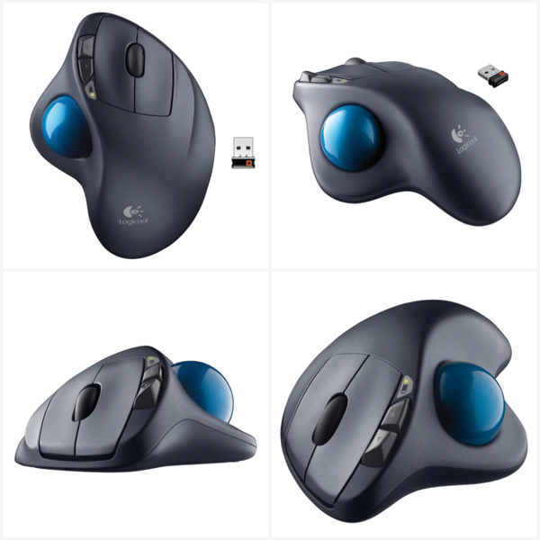 【ほぼ新品】Logicool ワイヤレストラックボール M570t_2