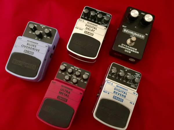 ベリンガー　BEHRINGER エフェクターセット BEHRINGER ベリンガー エフェクターまとめて! 即決でおまけあり