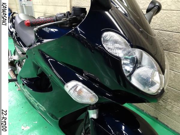 KAWASAKI ZZ-R1200 車検30/10まで付いて即納可能 カスタムマフラー装着