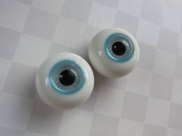 16mm ディーラー様製　グラスアイ　(silver様)