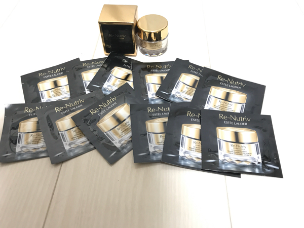 エスティローダーリニュートリィブダイヤモンドクリーム2ml×12 &7ml×1 33000円相当