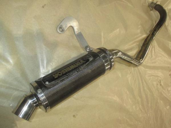 モンキー ヨシムラ ブラックサイクロン マフラー カーボン Z50J AB27 12Vモンキー ヨシムラサイクロン マフラー Z50J AB27 ゴリラ DAX シャリー