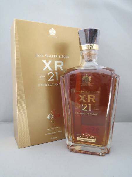 JOHN WALKER&SONS　ジョンウォーカー　X・R　21年　750ml/40%　箱付