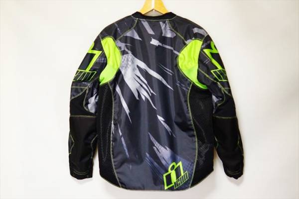 ICON アイコン オーバーロード・リバー・ジャケット L サイズ 中古(L 