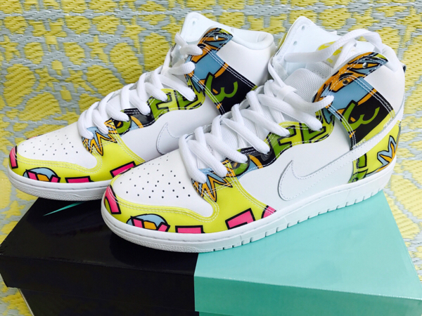 NIKE DUNK HIGH PRM DLS SB QS (US9.5)