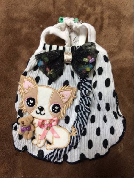 J&K animalsブラック水玉キャミ4S